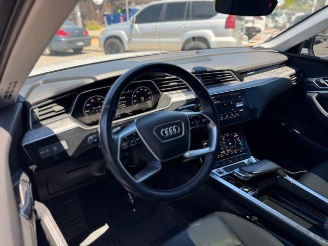 used 2021 Audi e-tron car, priced at $22,500