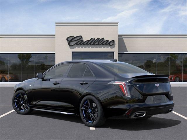 new 2025 Cadillac CT4 car, priced at $46,260