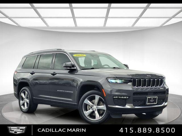 used 2021 Jeep Grand Cherokee L car, priced at $31,500