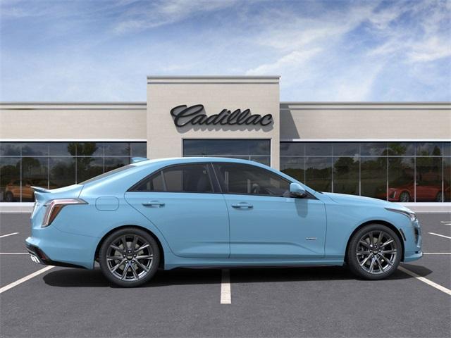 new 2025 Cadillac CT4-V car, priced at $52,660