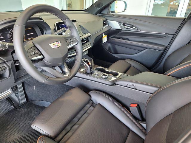 new 2025 Cadillac CT4-V car, priced at $55,660