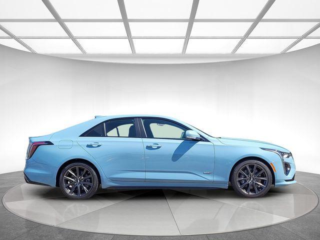 new 2025 Cadillac CT4-V car, priced at $55,660