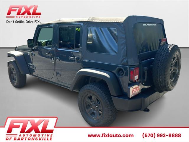 used 2018 Jeep Wrangler JK Unlimited car, priced at $20,589