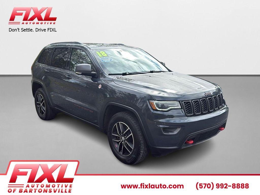 used 2018 Jeep Grand Cherokee car, priced at $17,895