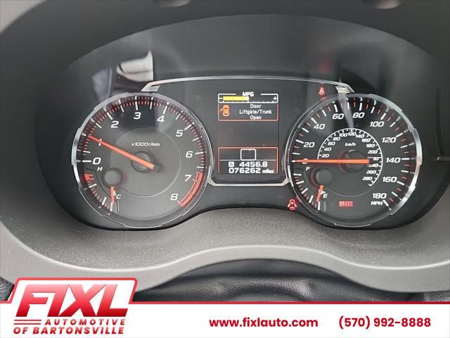 used 2019 Subaru WRX car, priced at $20,396