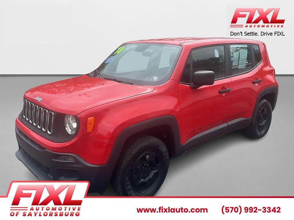 used 2018 Jeep Renegade car, priced at $10,000