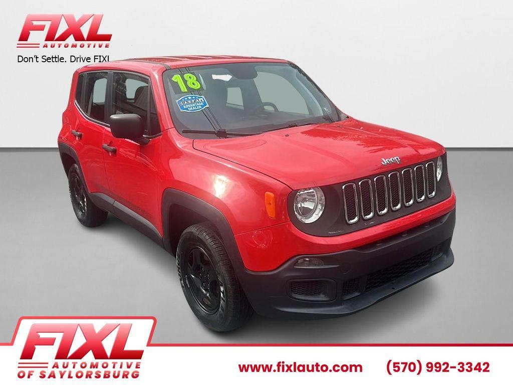 used 2018 Jeep Renegade car, priced at $10,000