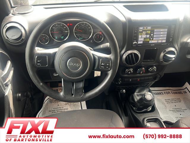 used 2017 Jeep Wrangler Unlimited car, priced at $20,474