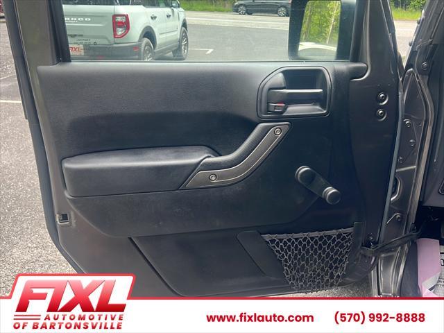 used 2017 Jeep Wrangler Unlimited car, priced at $20,474