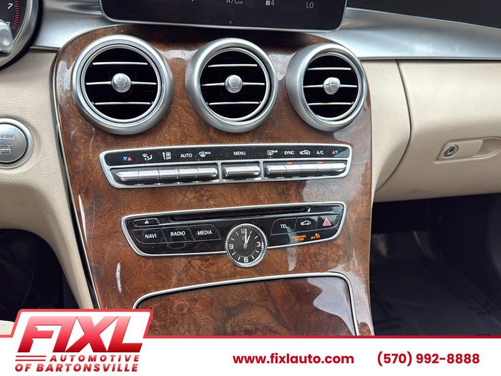 used 2016 Mercedes-Benz C-Class car, priced at $15,114