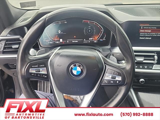 used 2020 BMW 330 car, priced at $18,788