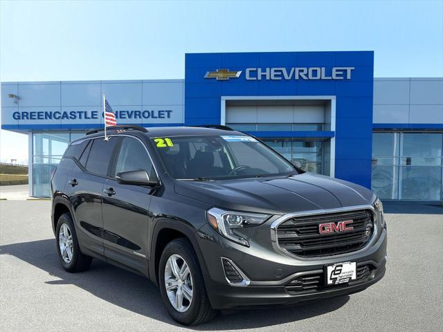 used 2021 GMC Terrain car, priced at $24,937