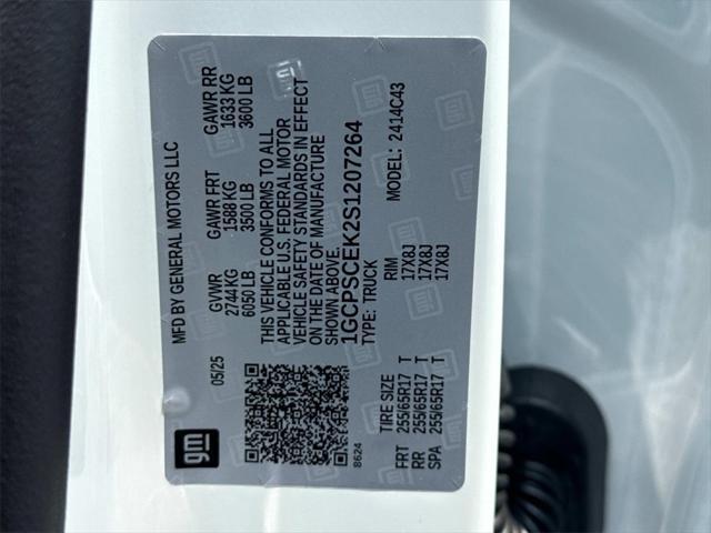 new 2025 Chevrolet Colorado car, priced at $37,535