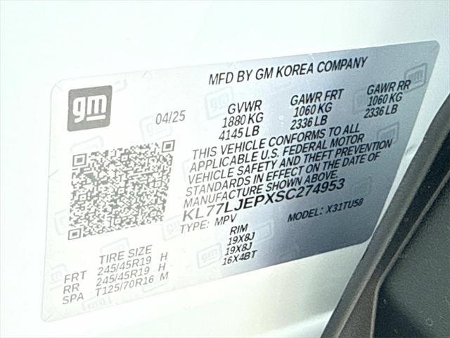 new 2025 Chevrolet Trax car, priced at $26,600