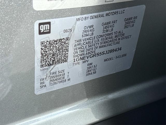 new 2025 Chevrolet Traverse car, priced at $46,835