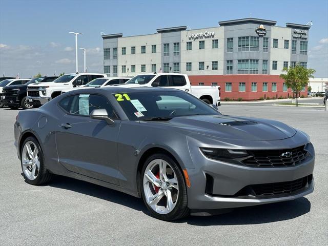 used 2021 Chevrolet Camaro car, priced at $33,655