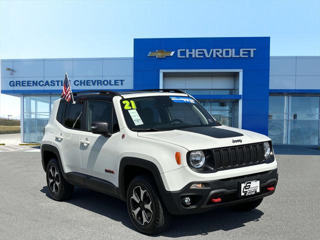 used 2021 Jeep Renegade car, priced at $22,326