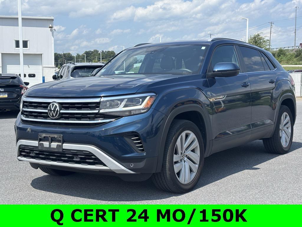 used 2022 Volkswagen Atlas Cross Sport car, priced at $26,687
