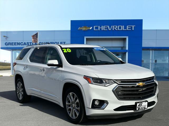 used 2020 Chevrolet Traverse car, priced at $31,381