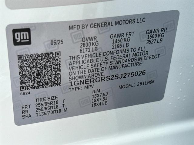new 2025 Chevrolet Traverse car, priced at $43,375