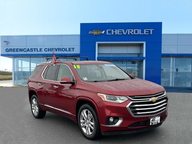 used 2018 Chevrolet Traverse car, priced at $23,900