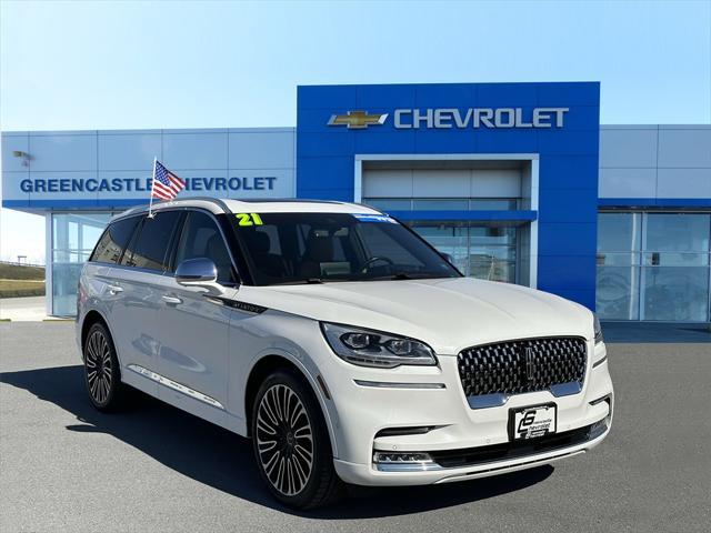 used 2021 Lincoln Aviator car, priced at $50,420