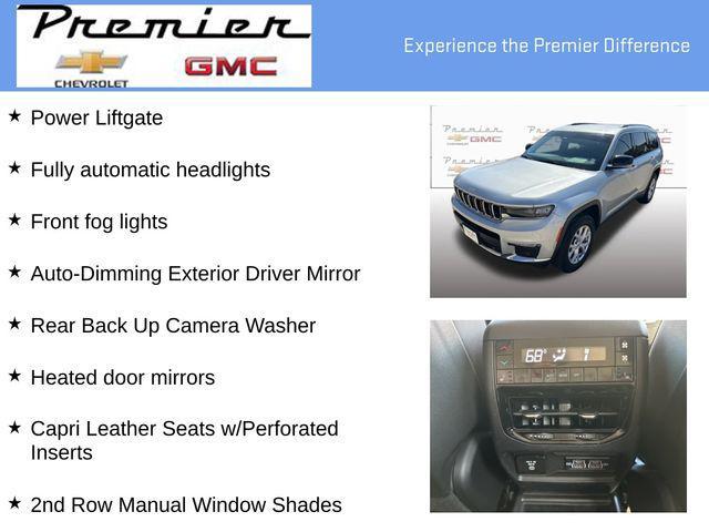 used 2022 Jeep Grand Cherokee L car, priced at $29,999