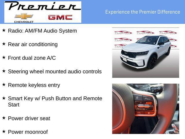 used 2022 Kia Sorento car, priced at $27,987