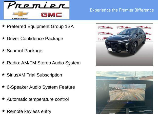 new 2025 Chevrolet Trax car, priced at $27,585