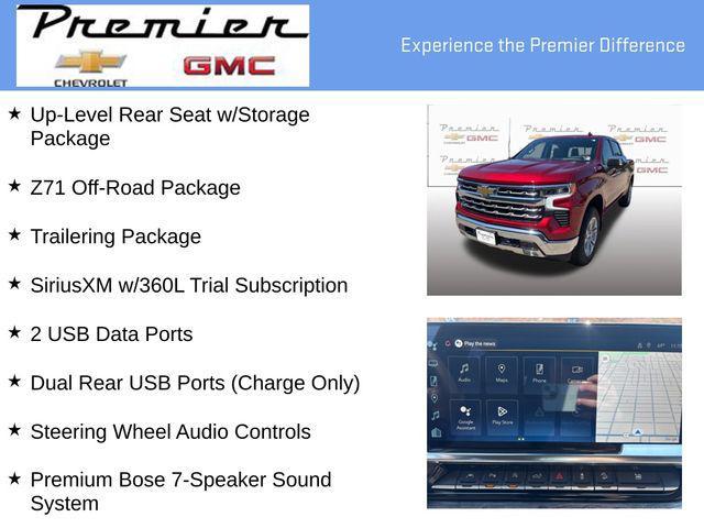 new 2025 Chevrolet Silverado 1500 car, priced at $68,570