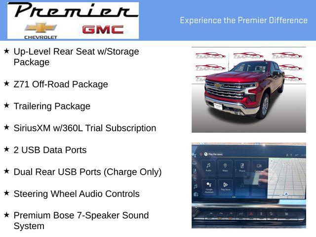new 2025 Chevrolet Silverado 1500 car, priced at $68,570