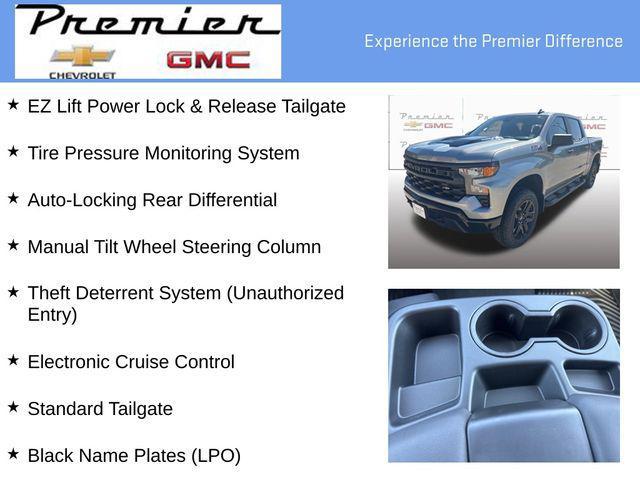 new 2025 Chevrolet Silverado 1500 car, priced at $54,980