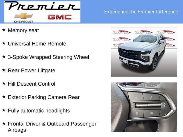 new 2025 Chevrolet Tahoe car, priced at $81,400