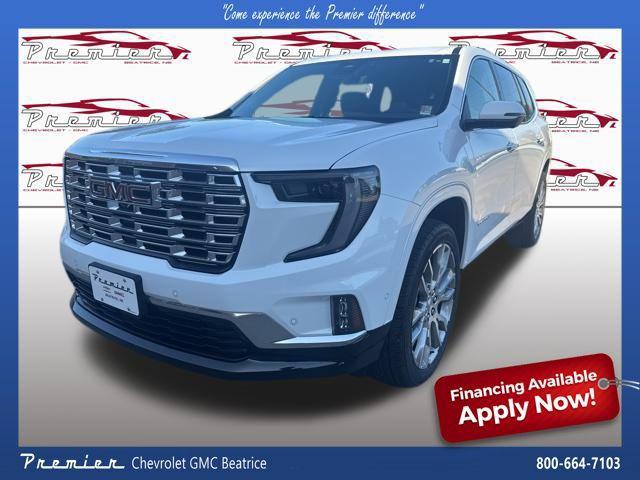 new 2025 GMC Acadia car, priced at $64,565