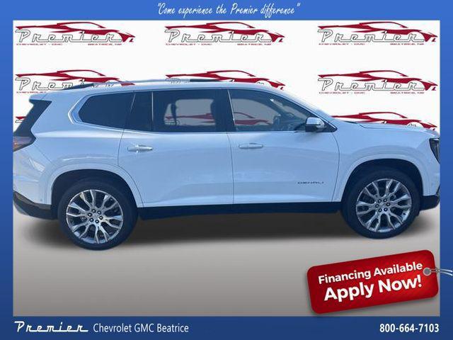 new 2025 GMC Acadia car, priced at $64,565