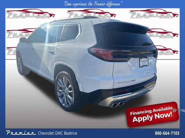 new 2025 GMC Acadia car, priced at $64,565
