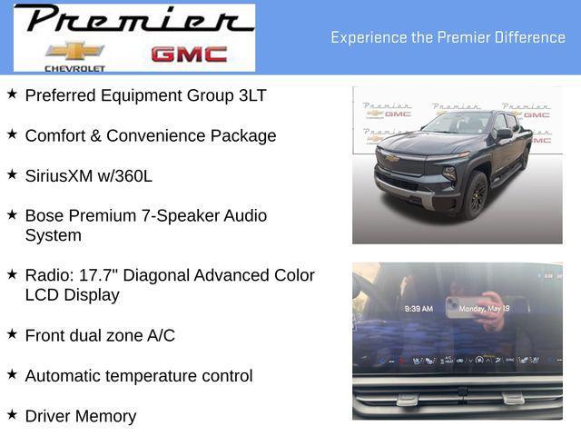 new 2025 Chevrolet Silverado EV car, priced at $75,195