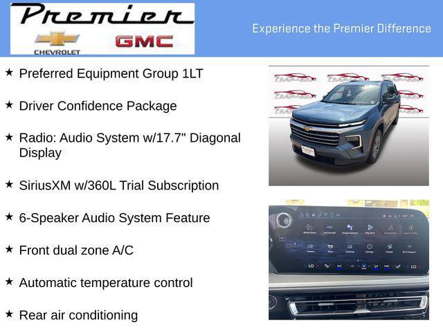 new 2025 Chevrolet Traverse car, priced at $42,695