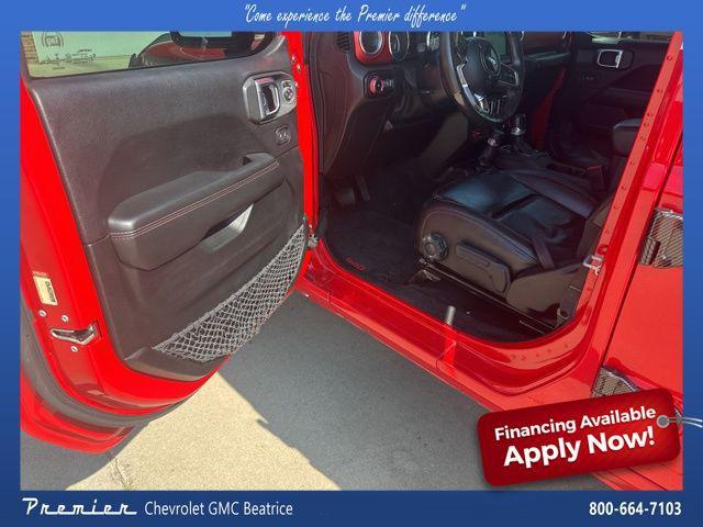 used 2020 Jeep Wrangler Unlimited car, priced at $31,987