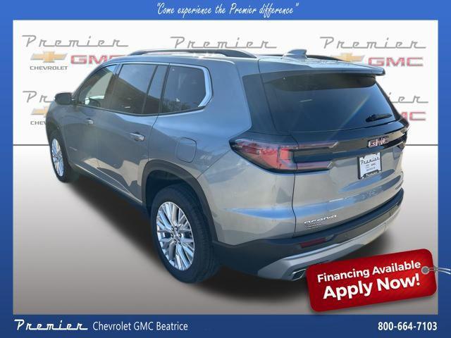 new 2025 GMC Acadia car, priced at $47,425