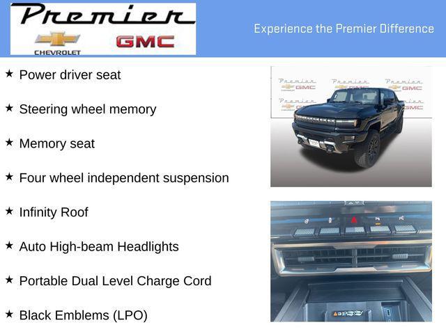 new 2025 GMC HUMMER EV Pickup car, priced at $110,930