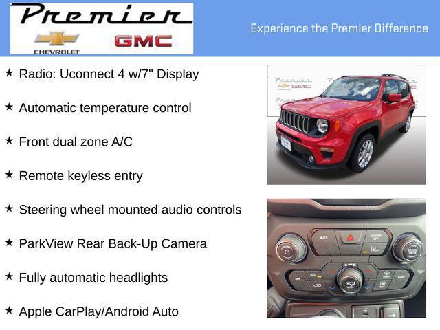used 2021 Jeep Renegade car, priced at $18,913