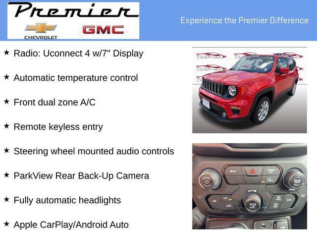 used 2021 Jeep Renegade car, priced at $18,073