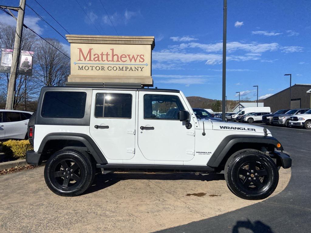 used 2017 Jeep Wrangler car, priced at $20,995