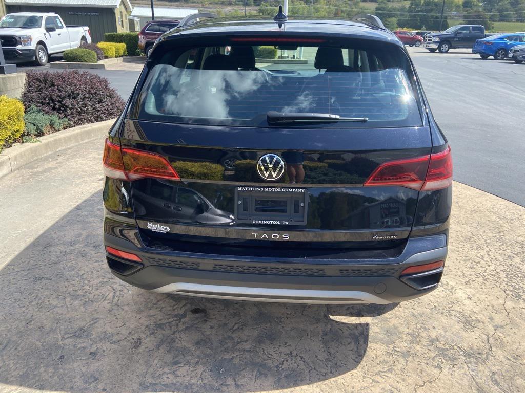 used 2024 Volkswagen Taos car, priced at $19,995