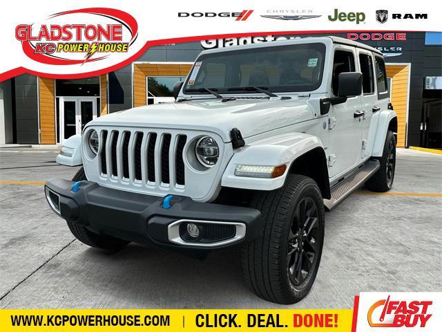 used 2022 Jeep Wrangler Unlimited 4xe car, priced at $32,900