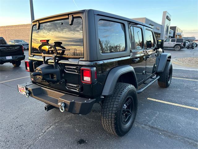 used 2021 Jeep Wrangler Unlimited car, priced at $31,778