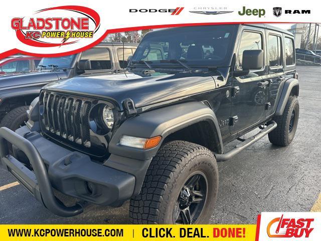 used 2021 Jeep Wrangler Unlimited car, priced at $34,561