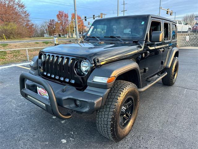 used 2021 Jeep Wrangler Unlimited car, priced at $31,778