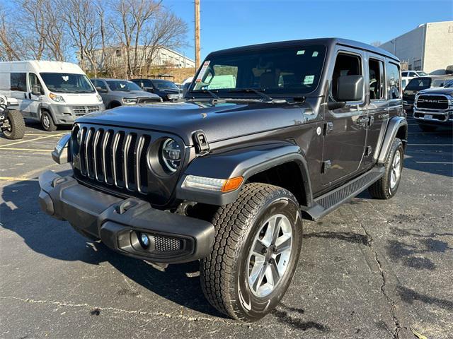 used 2021 Jeep Wrangler Unlimited car, priced at $37,587